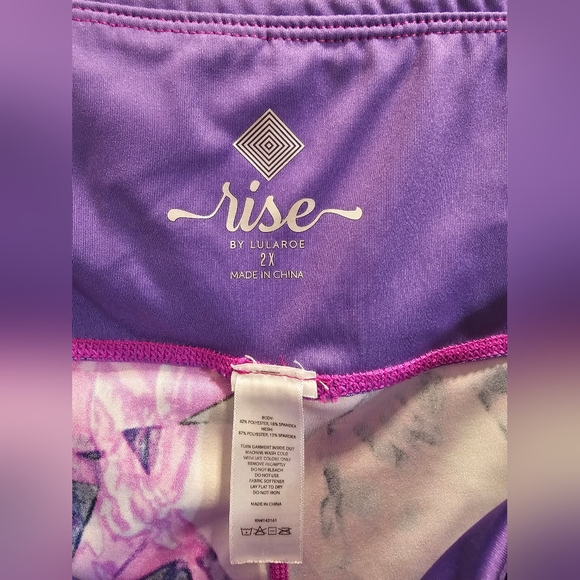 LuLaRoe rise leggings. 2xl - Picture 3 of 3